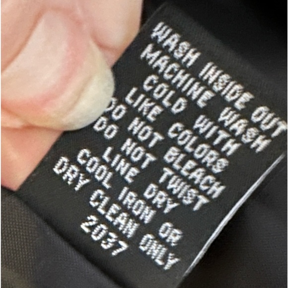 Rafaella One Button Blazer Jacket Size 14 Black Womens Shoulder Pads - Picture 4 of 11